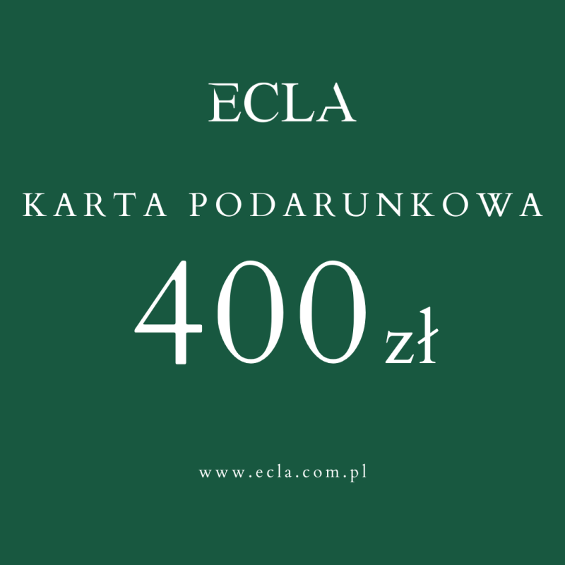 Karta podarunkowa 400 zł