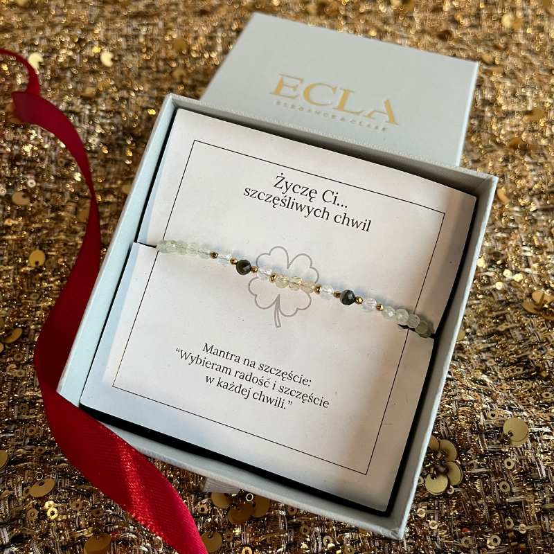 Bransoletka srebrna złocona...