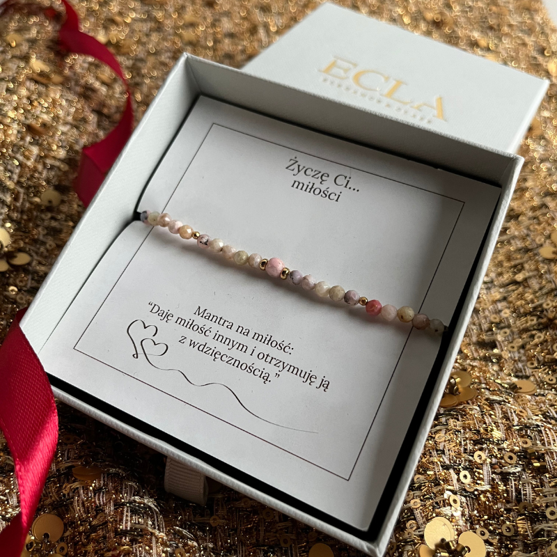 Bransoletka srebrna złocona...