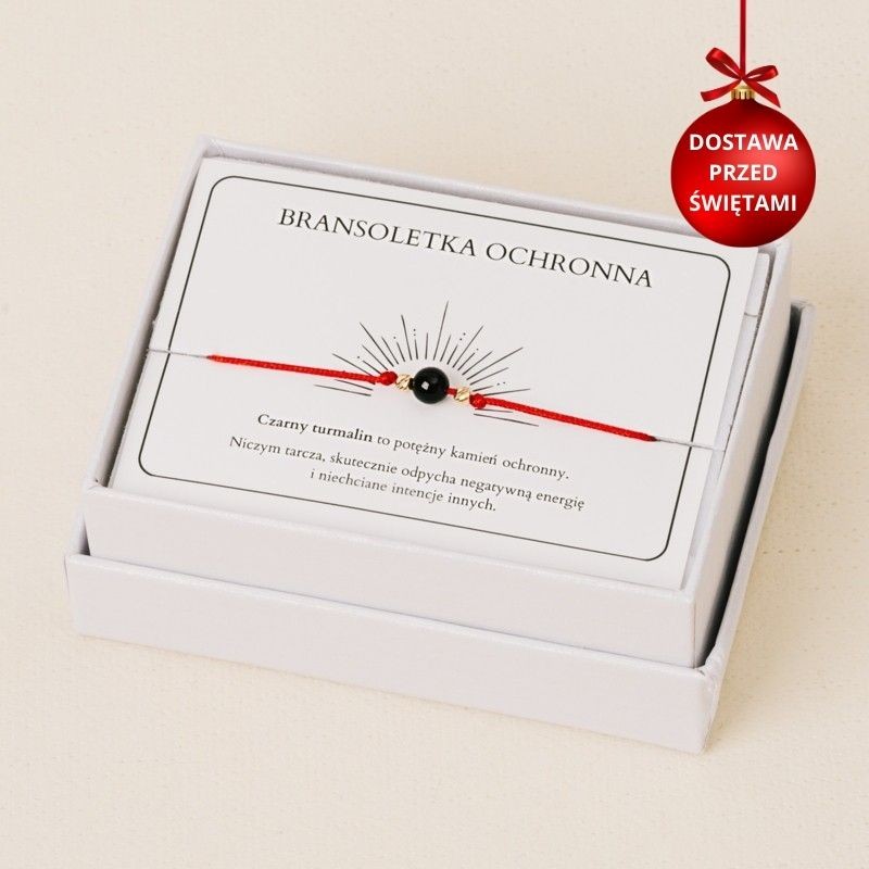 Bransoletka złota czerwony...