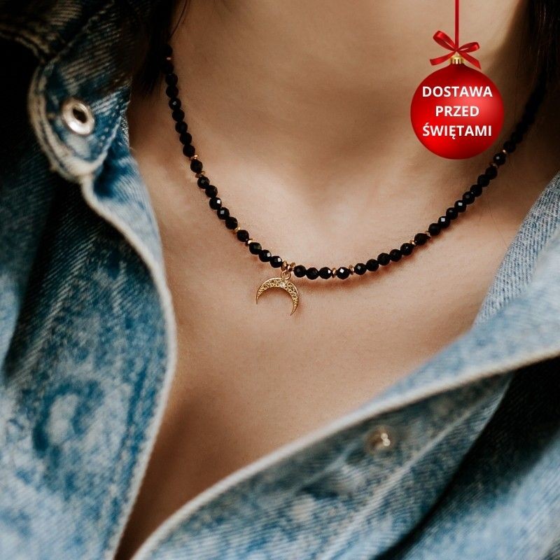 Naszyjnik srebrny złocony z...