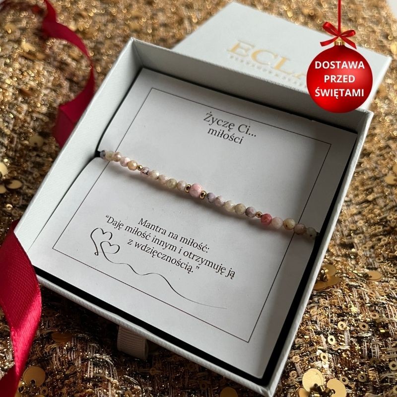 Bransoletka srebrna złocona...