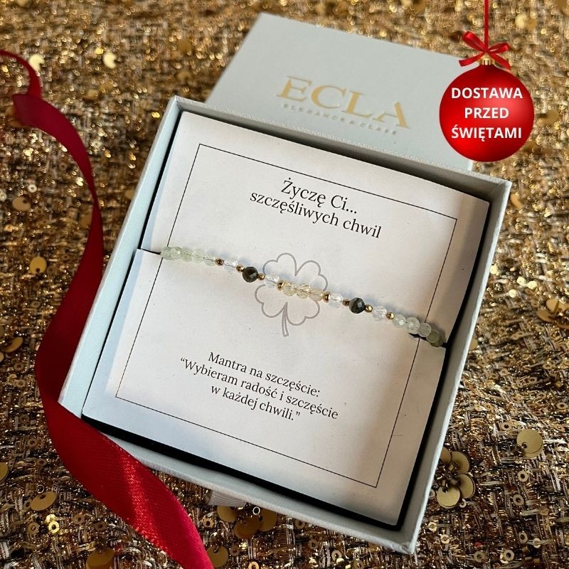 Bransoletka srebrna złocona...