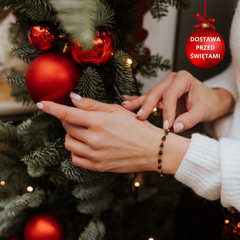 Bransoletka srebrna złocona...