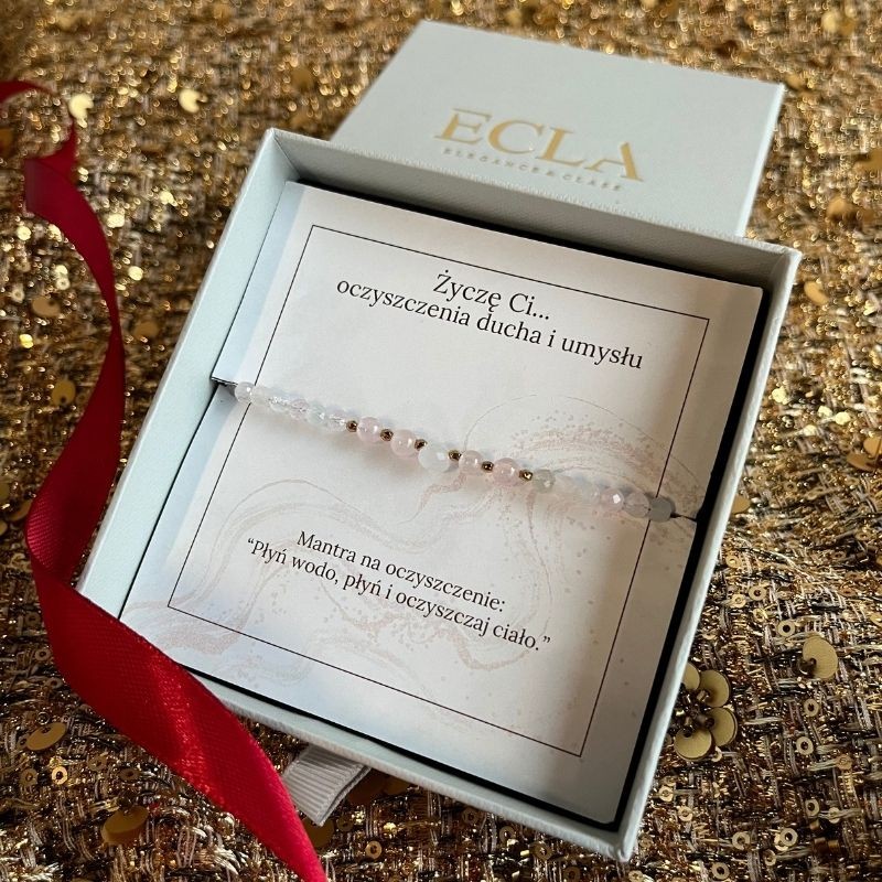 Bransoletka srebrna złocona...