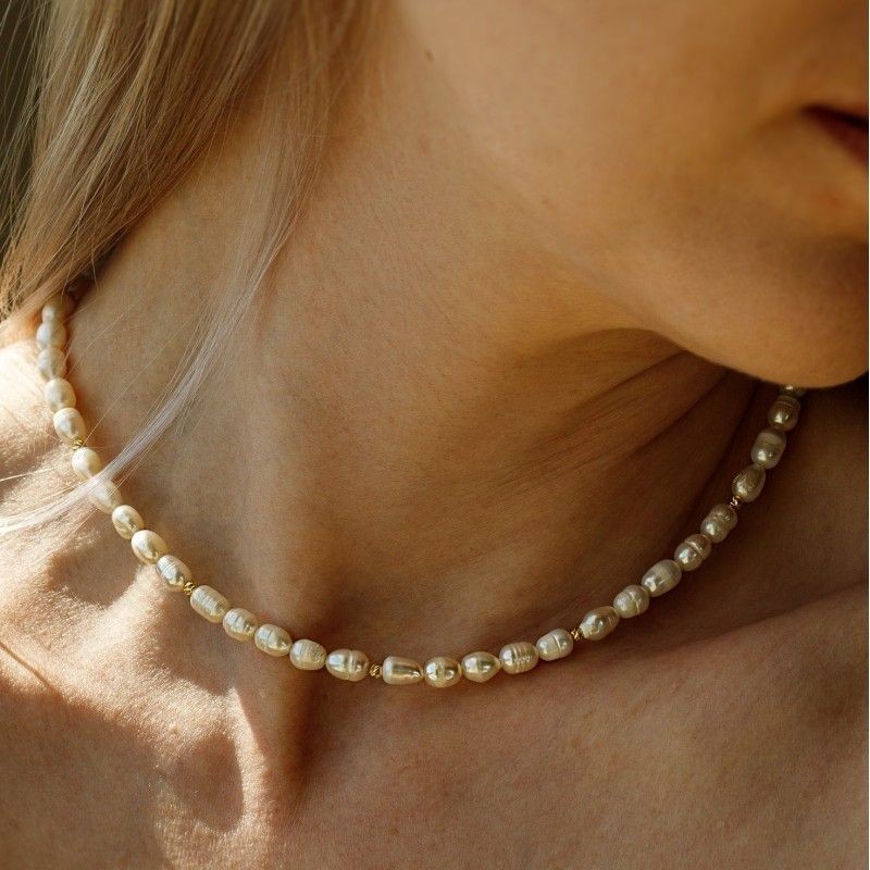 Naszyjnik srebrny złocony...