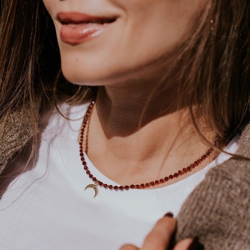 Naszyjnik srebrny pozłacany...