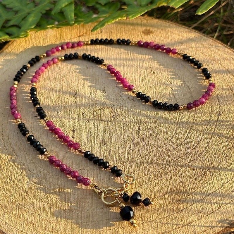 Naszyjnik srebrny złocony z...