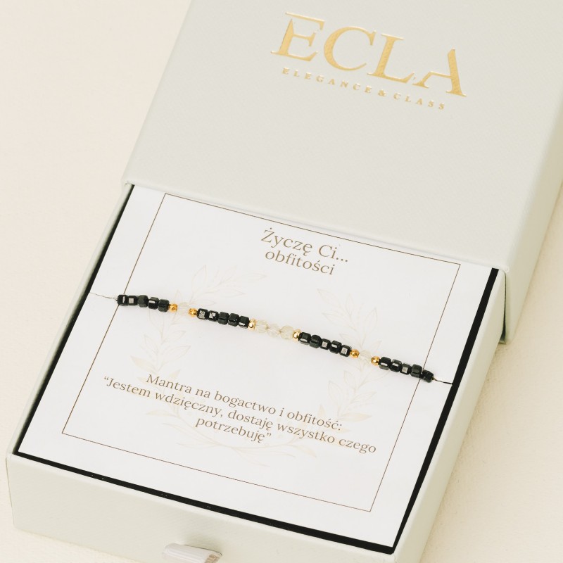 Bransoletka srebrna złocona...