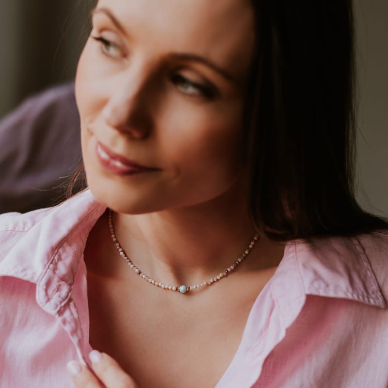 Naszyjnik srebrny złocony z...