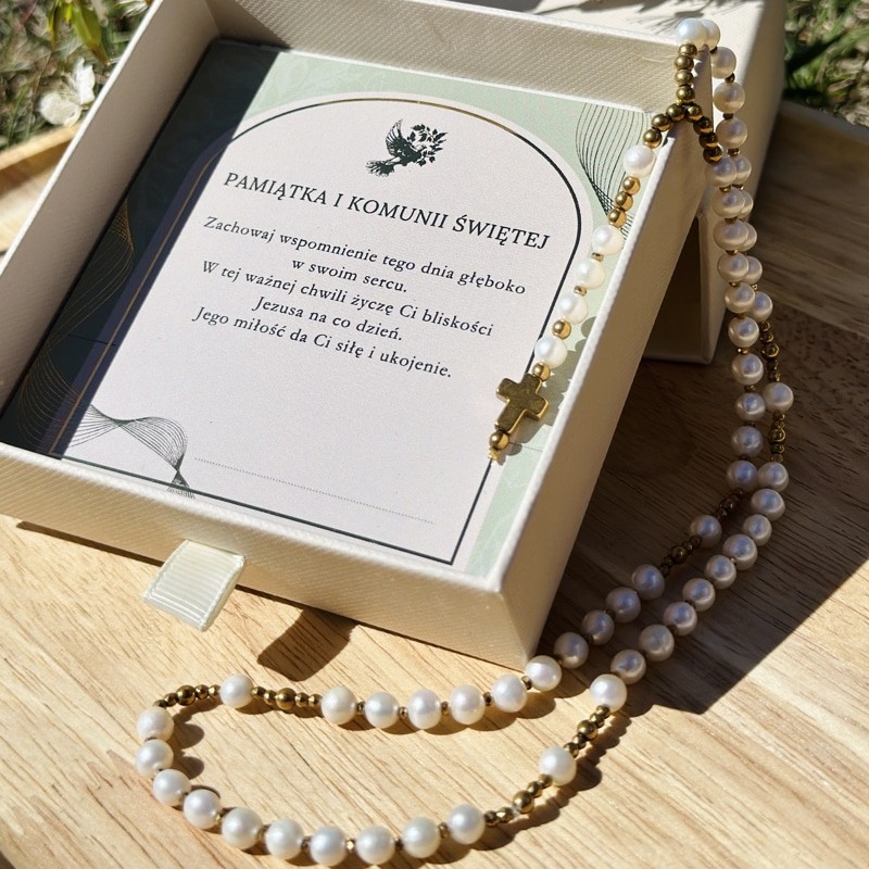 Różaniec naszyjnik z...