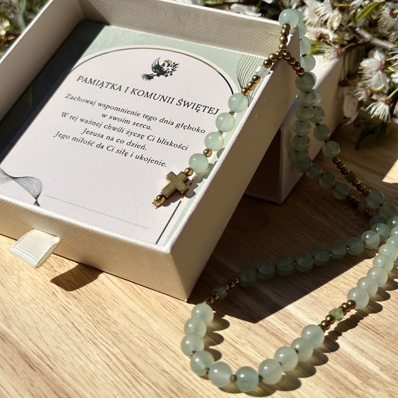 Różaniec naszyjnik z...