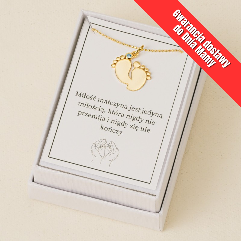 Naszyjnik srebrny złocony...