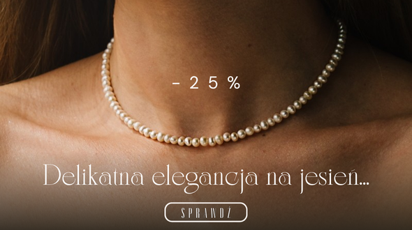 biżuteria z perłą